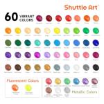 72 Pack Acrylic Paint Set with Brushes