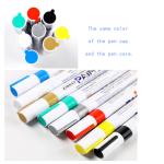 12 Colors Paint Markers Oil-based Art Pens Waterproof for Rubber Cloth Glass US