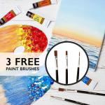 24 Colors Paint DIY Acrylic Paint Set for Hobby Model Painting Artists