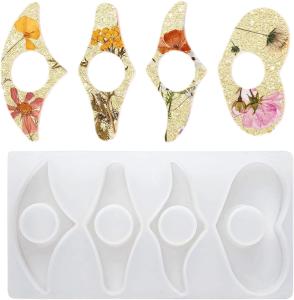 Resin Silicone Thumb Bookmark Mold – DIY Reusable Epoxy Book Page Holder Mold