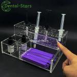 Dental Resin Placement Rack Acrylic Material Storage Box Applicator Holder USA