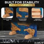 SliceElite Blue Resin Magnetic Knife Block | Double-Sided Kitchen Knife Holder