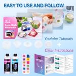 Resin Art Kit with Molds, Pigments, and Accessories