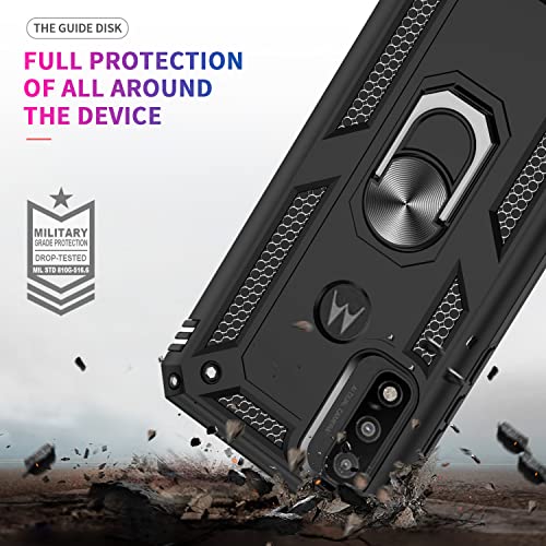 LeYi Moto G Pure & Power 2022 Case with Screen Protectors