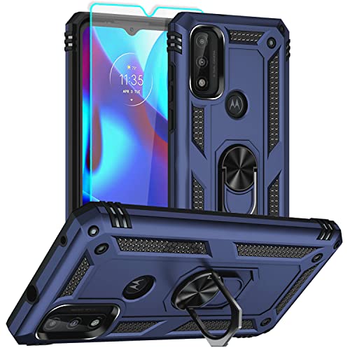 Moto G Play 2023 Shockproof Case & Screen Protector