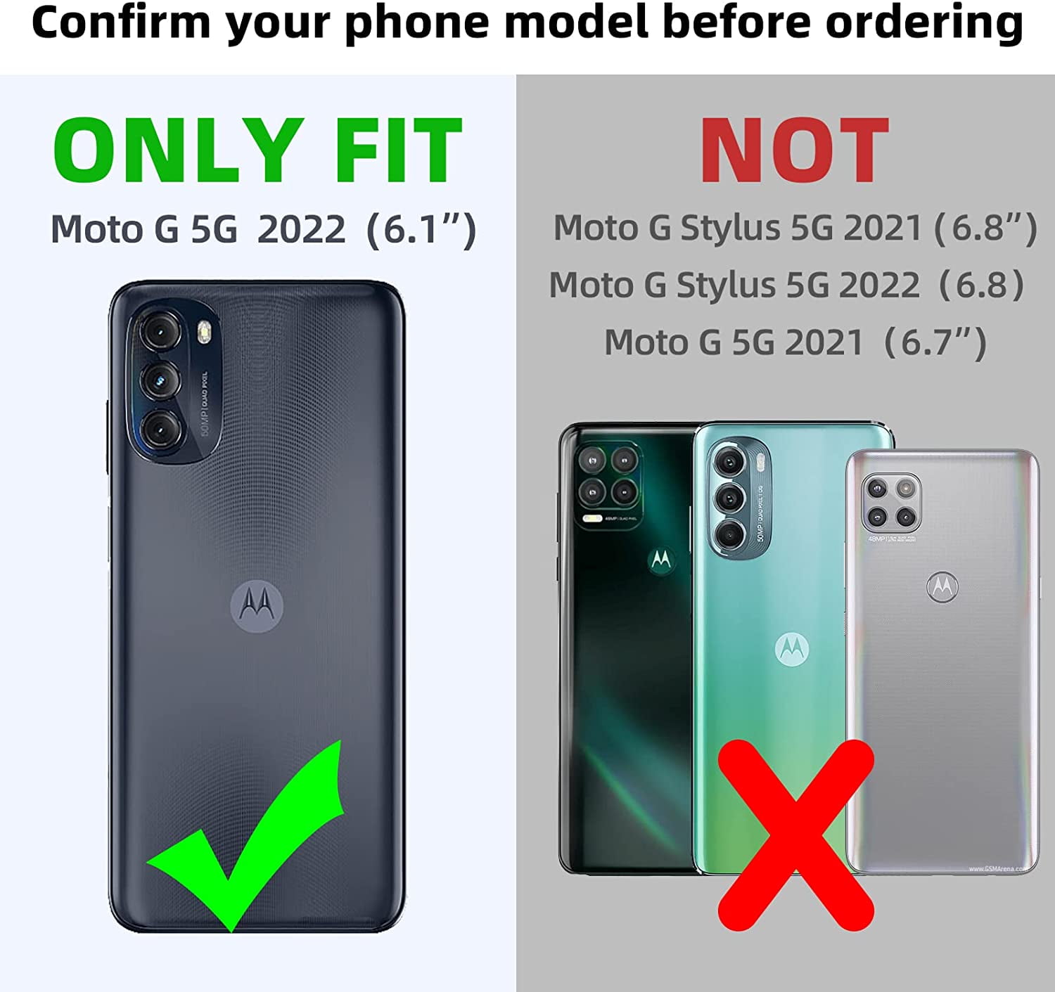 Motorola Moto G 5G (2022) Cute TPU Case