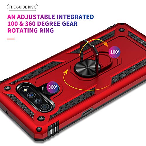 LG Stylo 6 Heavy-Duty Drop-Proof Case with Kickstand