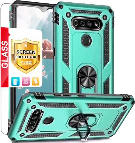 TJS LG K51 Phone Case with Screen Protector