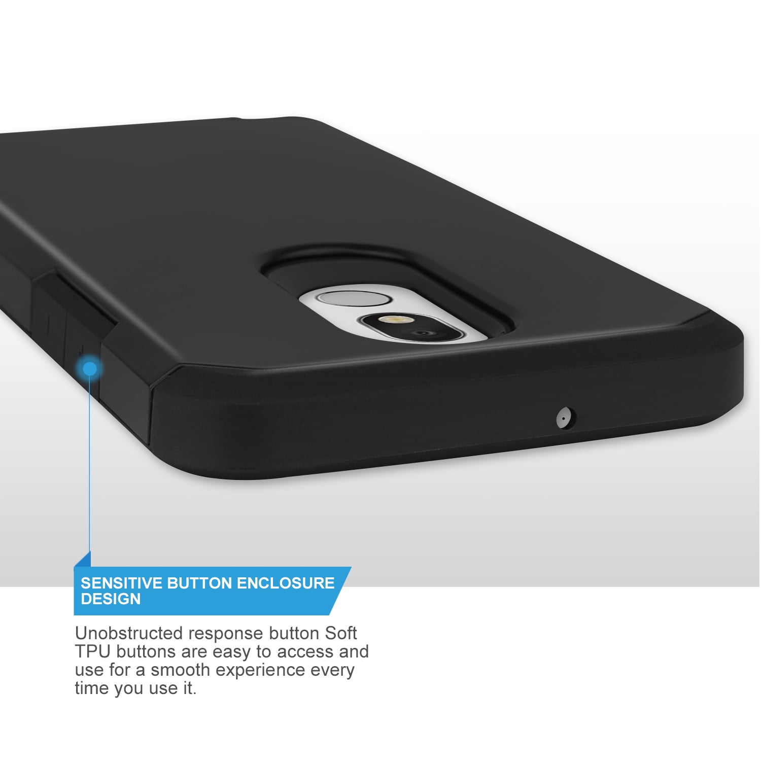 LG Stylo 5 Rugged Armor Phone Case with Screen Protector