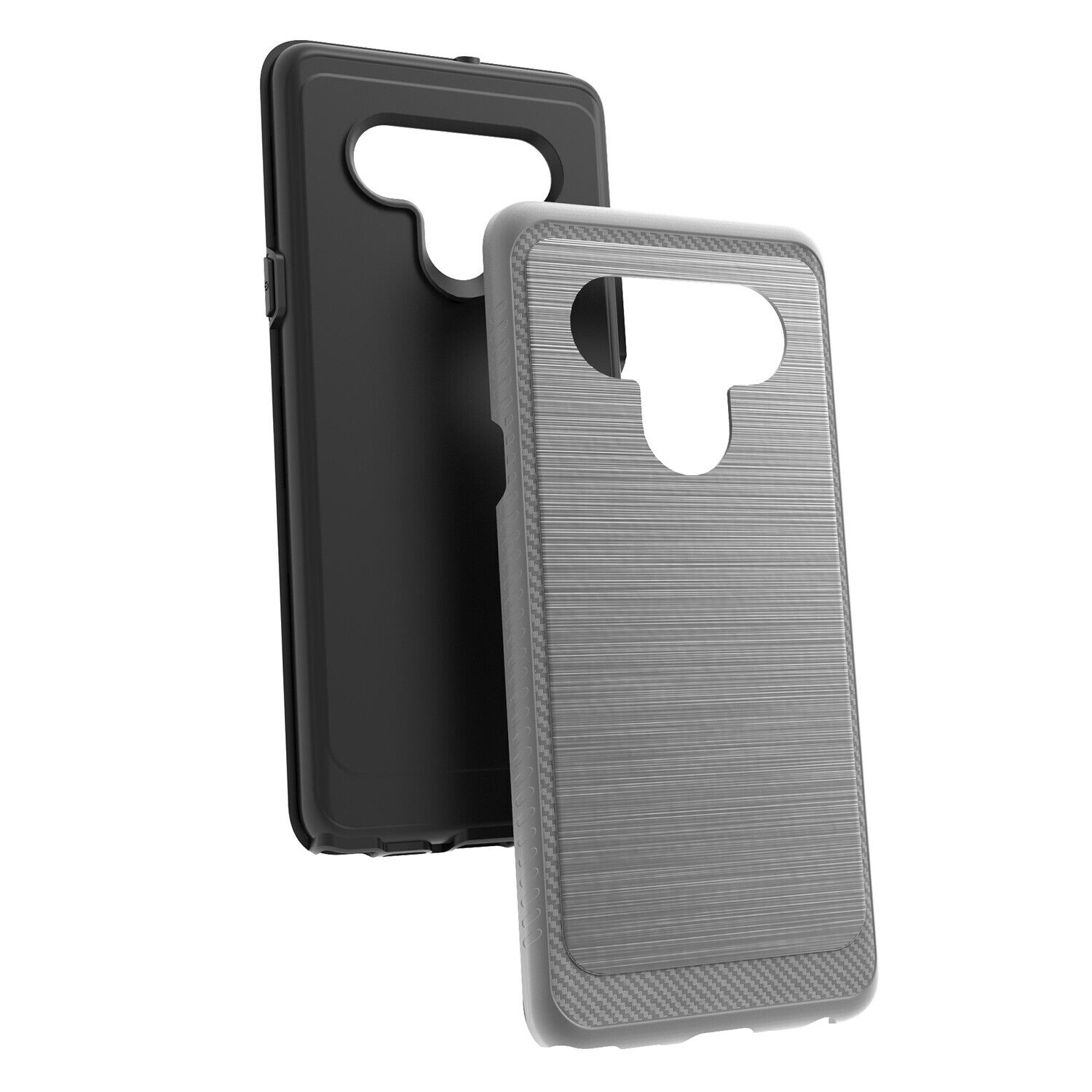 LG Stylo 6 Slim Shockproof Case & Glass Protector