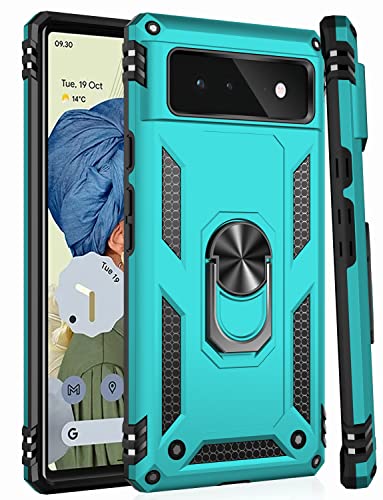 IKAZZ Heavy Duty Shockproof Case for Google Pixel 6