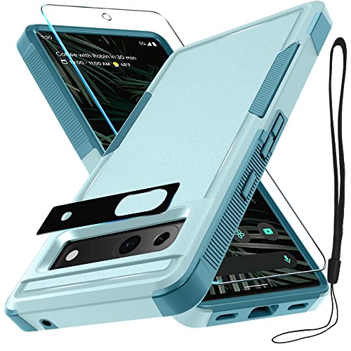 Google Pixel 7A Rugged Case with Lanyard and Accessories