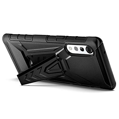 LG Velvet Case with Belt Clip and Kickstand