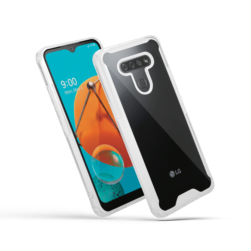 LG K51 Slim Clear Protective Phone Case