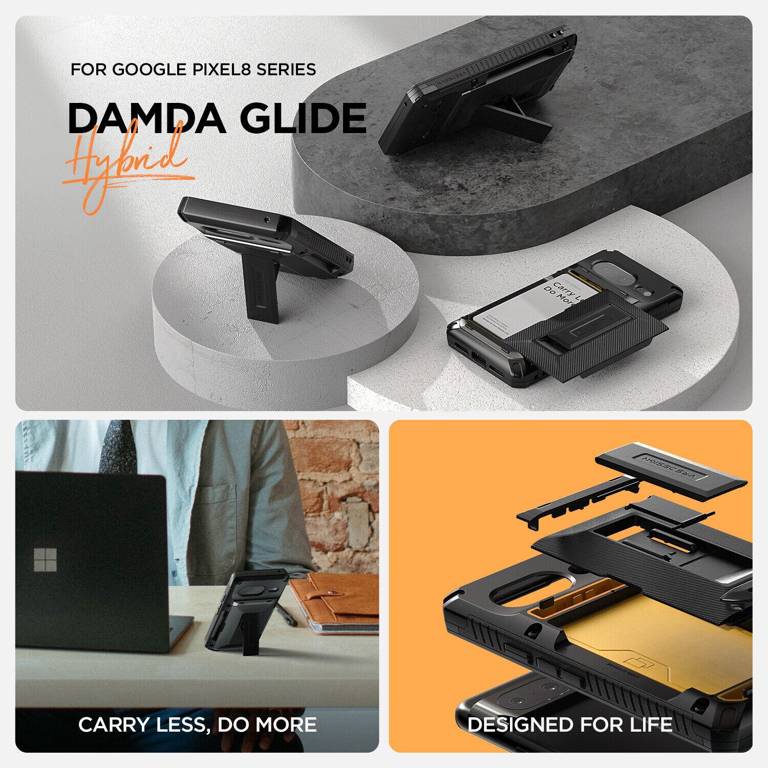 Google Pixel 8/8 Pro VRS Damda Glide Case