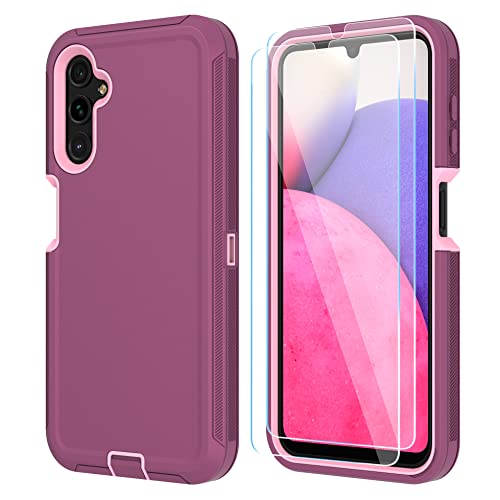 ONOLA Samsung Galaxy A14 5G Case with Screen Protectors