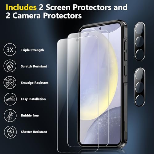 Spidercase Heavy Duty Phone Case for Galaxy S24 Plus