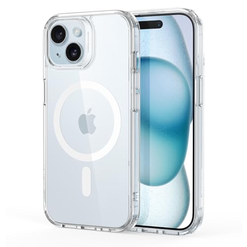 ESR Clear MagSafe Case for iPhone 15