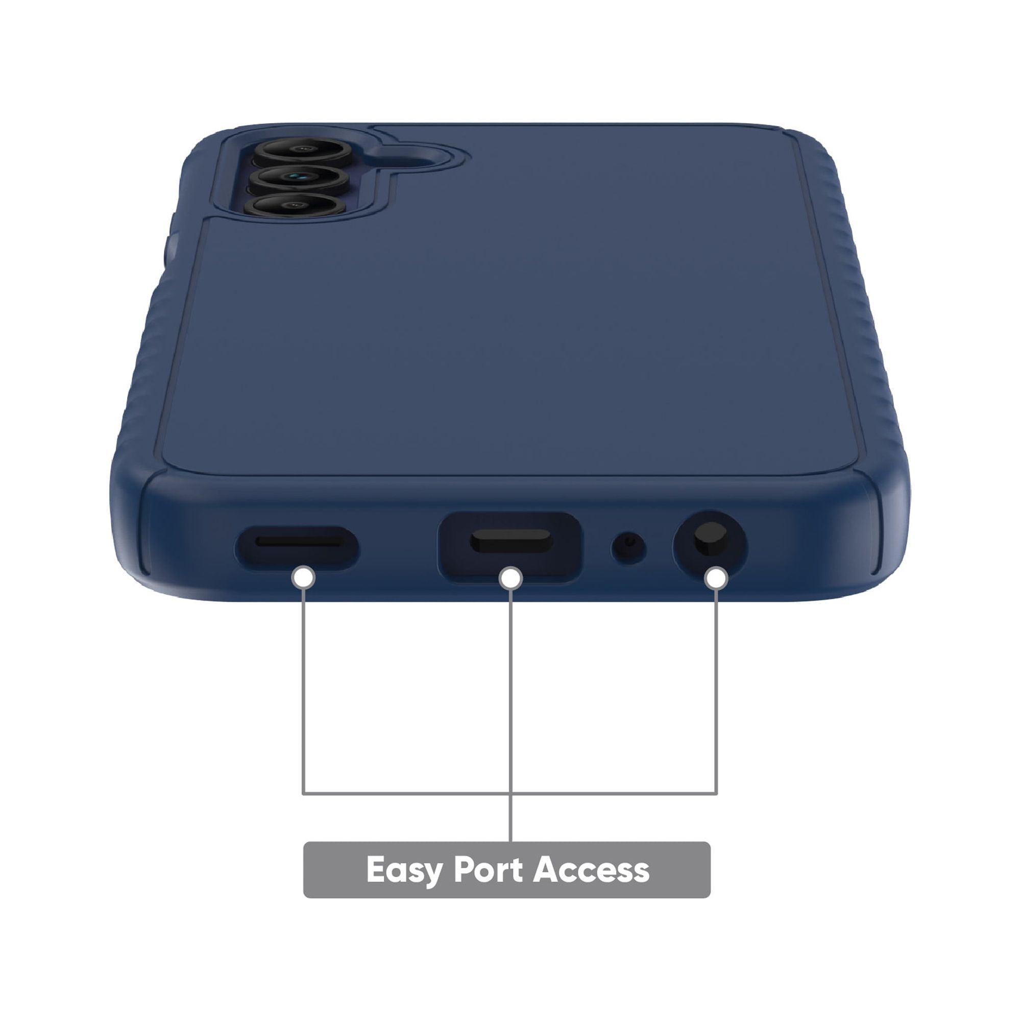 Blue Gel Phone Case for Samsung Galaxy A15 5G