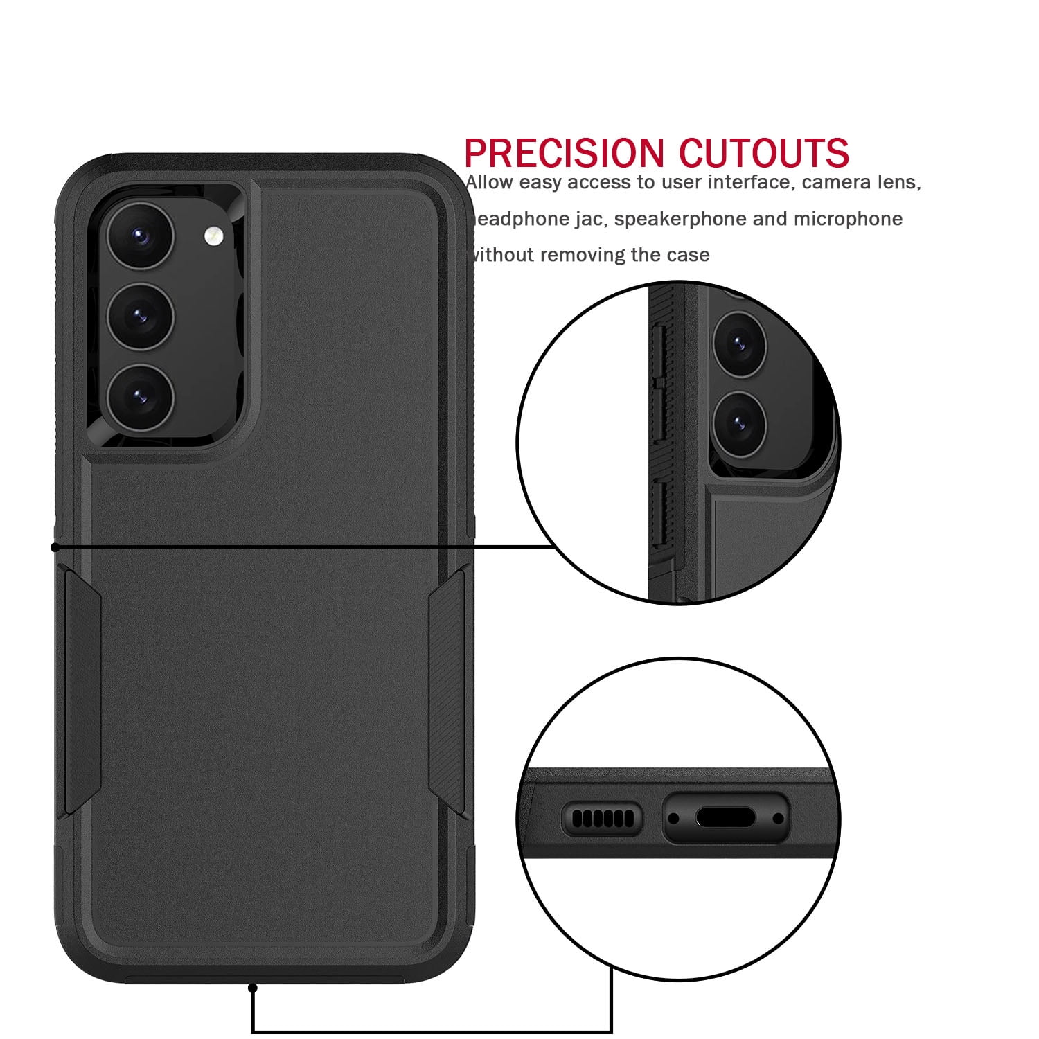 Samsung Galaxy S23 Heavy Duty Shockproof Case