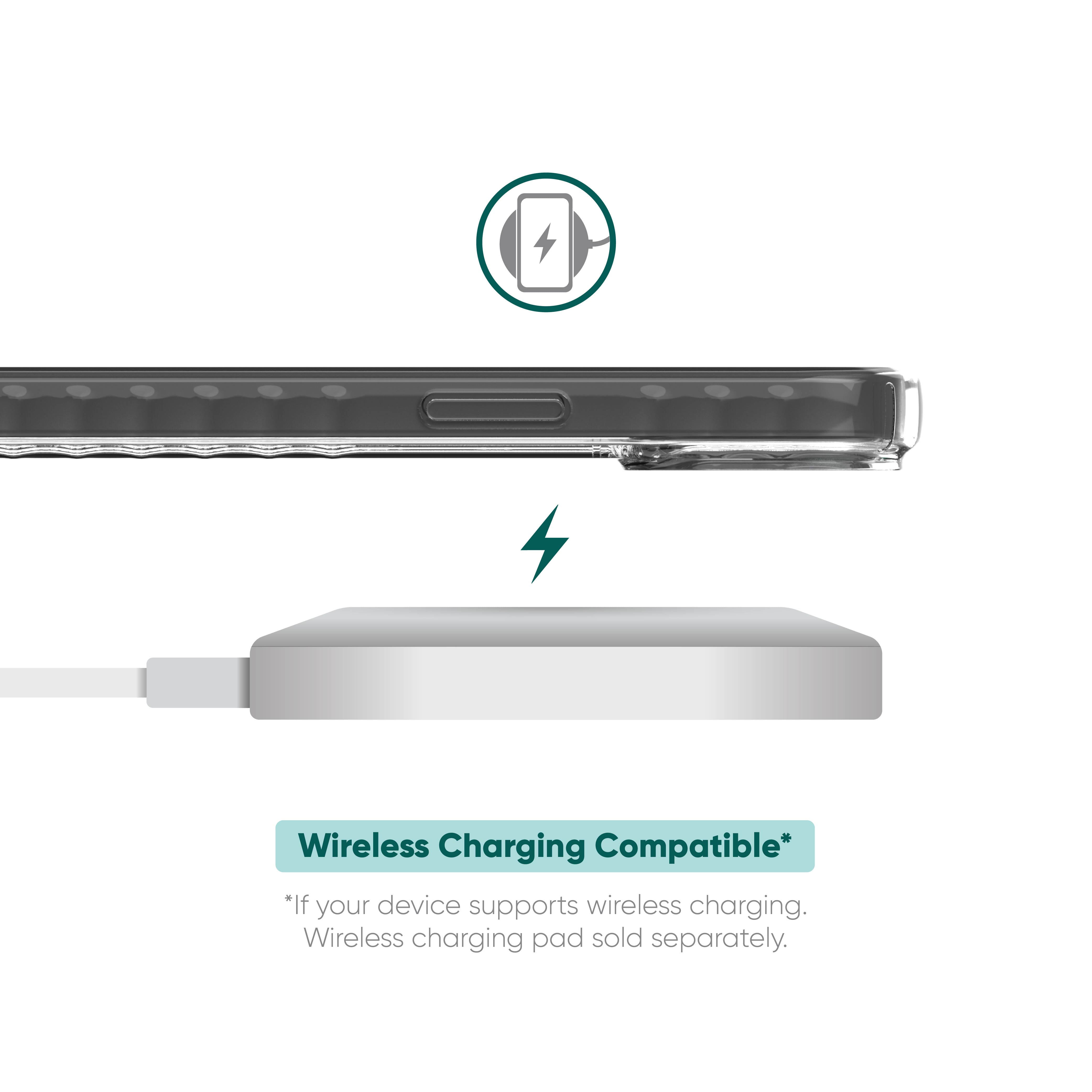 onn. Clear Gel Case for iPhone 15/14 Plus