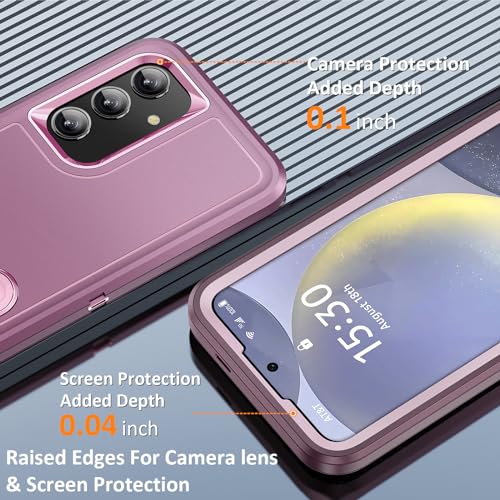 Samsung Galaxy S24 Case with Kickstand, Shockproof