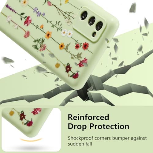 ZTOFERA Floral Silicone Case for Samsung Galaxy S20 FE