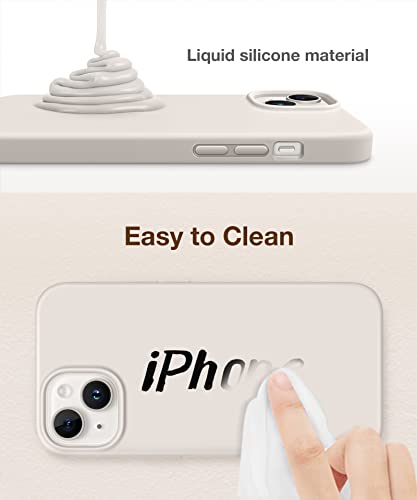 GONEZ Magnetic iPhone 14 Case with Screen & Camera Protectors