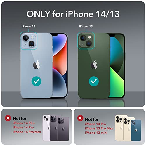 ESR Clear Case for iPhone 14/13, Shockproof Design