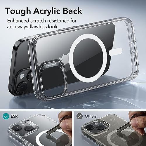ESR Clear MagSafe Case for iPhone 15
