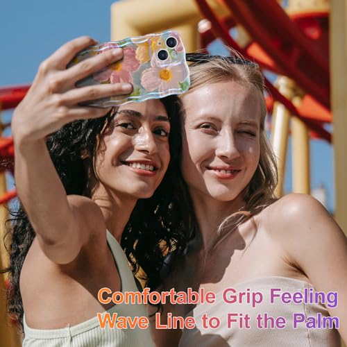 Colorful Retro Flower Case for iPhone 13