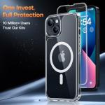 TAURI 5-in-1 Magnetic Case for iPhone 13/14