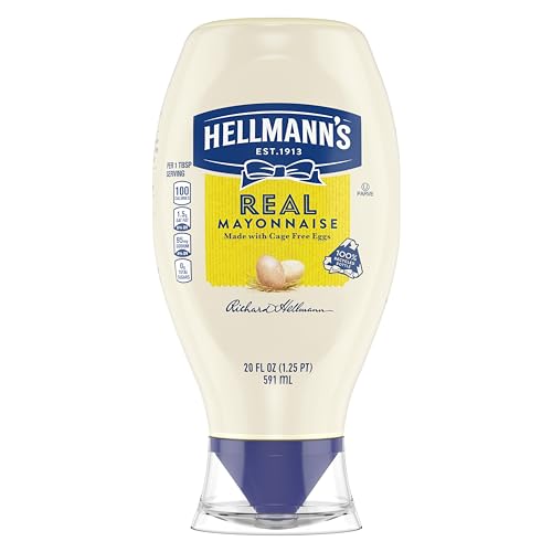 Hellmann's Real Mayonnaise Squeeze Bottle 20 oz