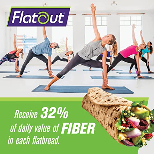 CarbDown Olive Oil & Sea Salt Flatbread Wraps