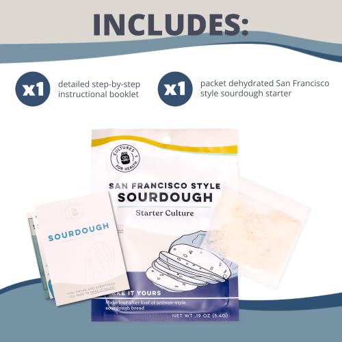 San Francisco Sourdough Starter Culture for Artisan Bread