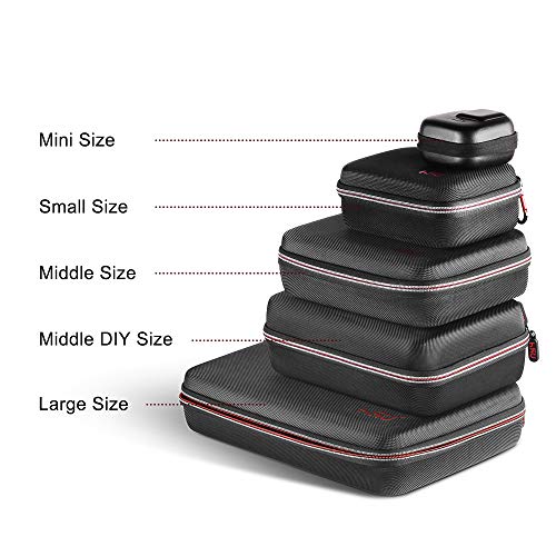 HSU GoPro Carrying Case with Upgraded Foam
