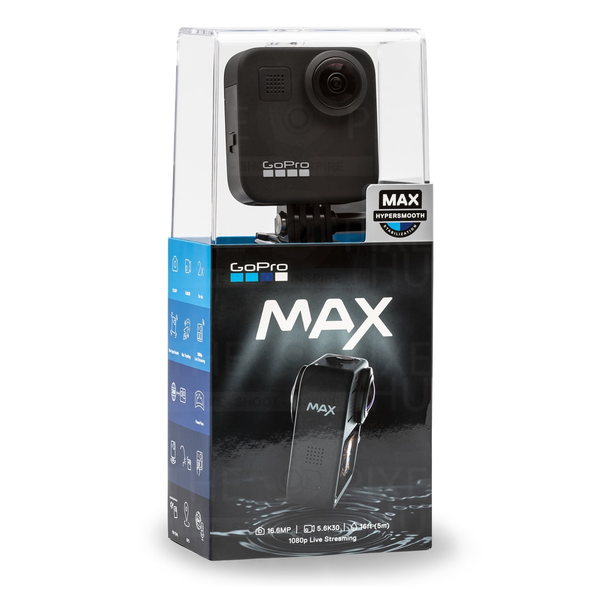 GoPro MAX 360 Waterproof Action Camera Bundle