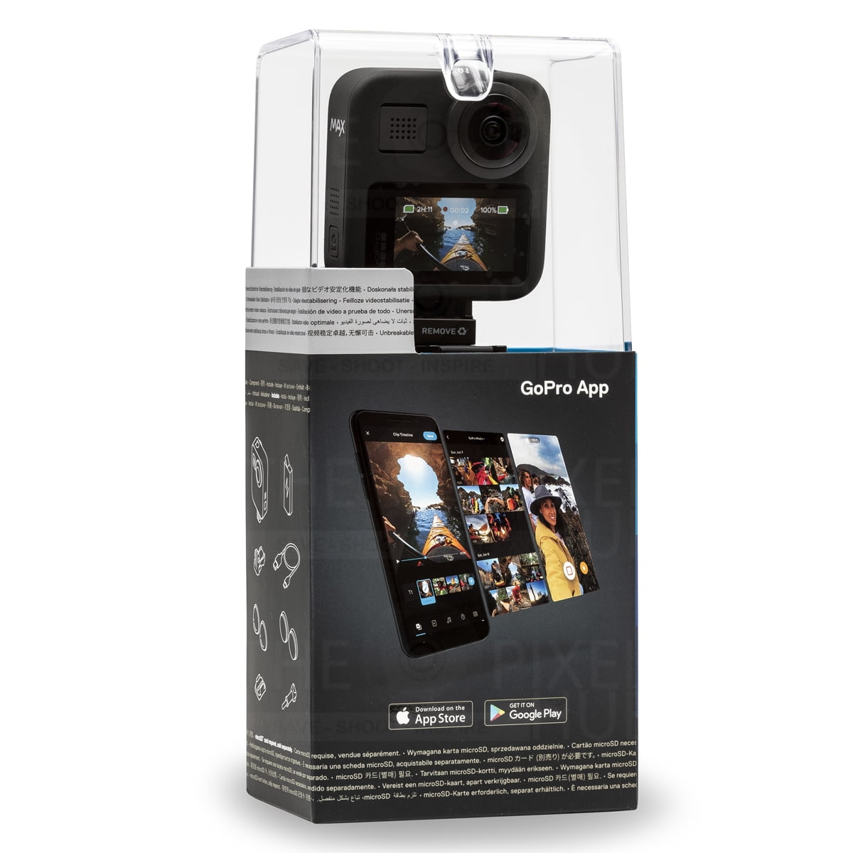 GoPro MAX 360 Waterproof Action Camera Bundle