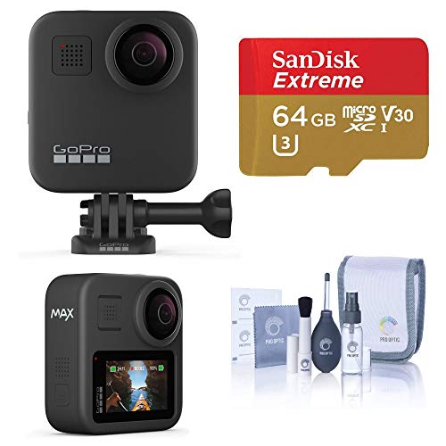 GoPro MAX 360 Camera with 64GB Card Bundle