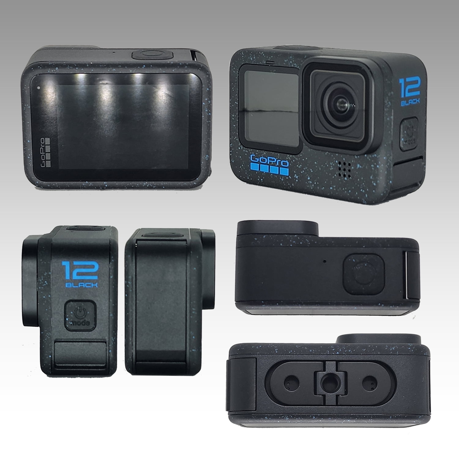 GoPro Hero 12 Bundle with Accessories and LED Light