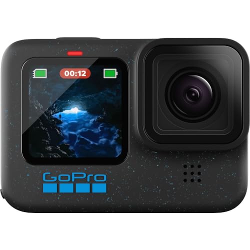 GoPro HERO12 Black - 5.3K Waterproof Action Camera