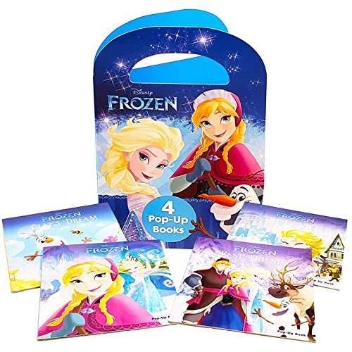 Disney Frozen Pop-Up Books Bundle with Stickers