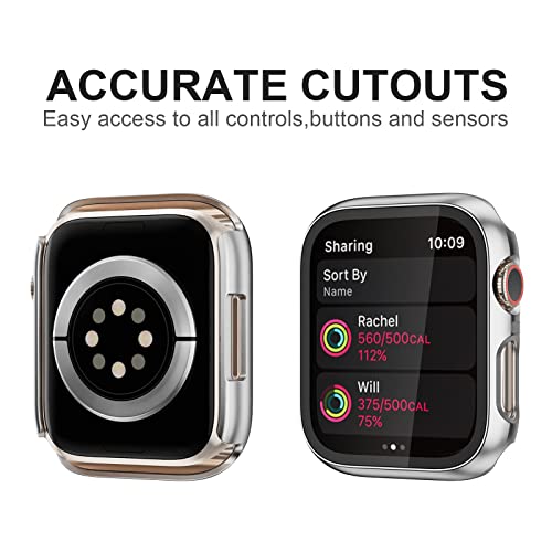 6 Pack Apple Watch 40mm Case & Screen Protectors