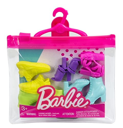 Barbie 5 Pairs of Shoes for Any Feet