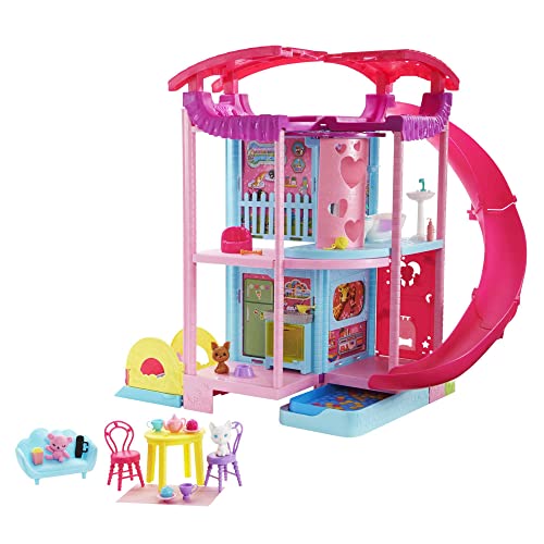 Barbie Chelsea Playhouse with 20+ Play Pieces