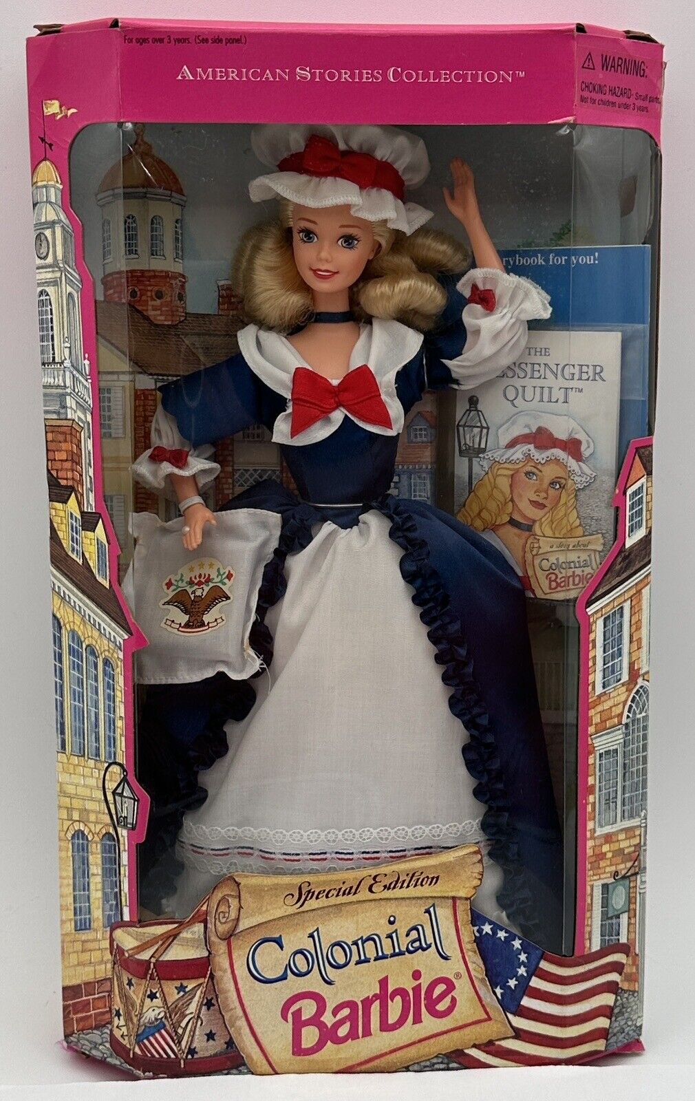 1994 Colonial Barbie Doll from American Stories Collection