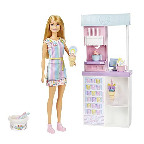 Barbie Ice Cream Kitchen Playset