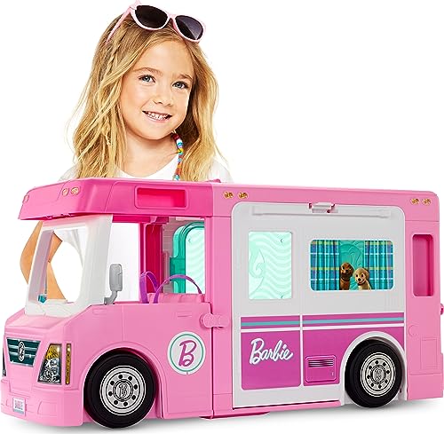 Barbie 3-in-1 Adventure Camper with Accessories