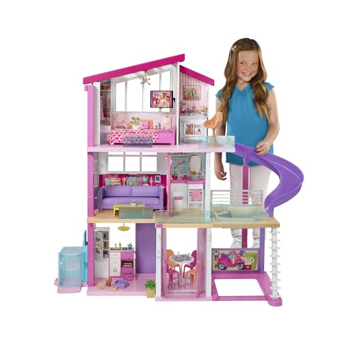Barbie Dreamhouse Dollhouse with Elevator and Pool