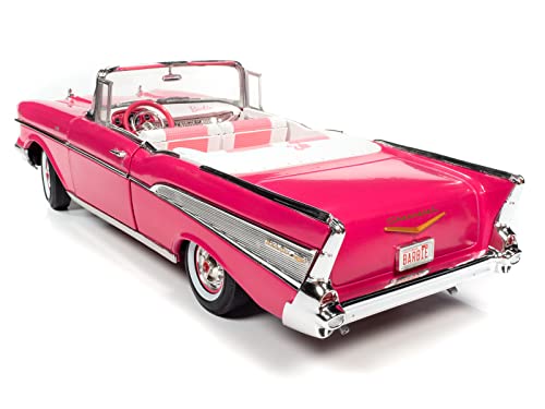 Barbie 1957 Chevy Convertible Silver Screen Car